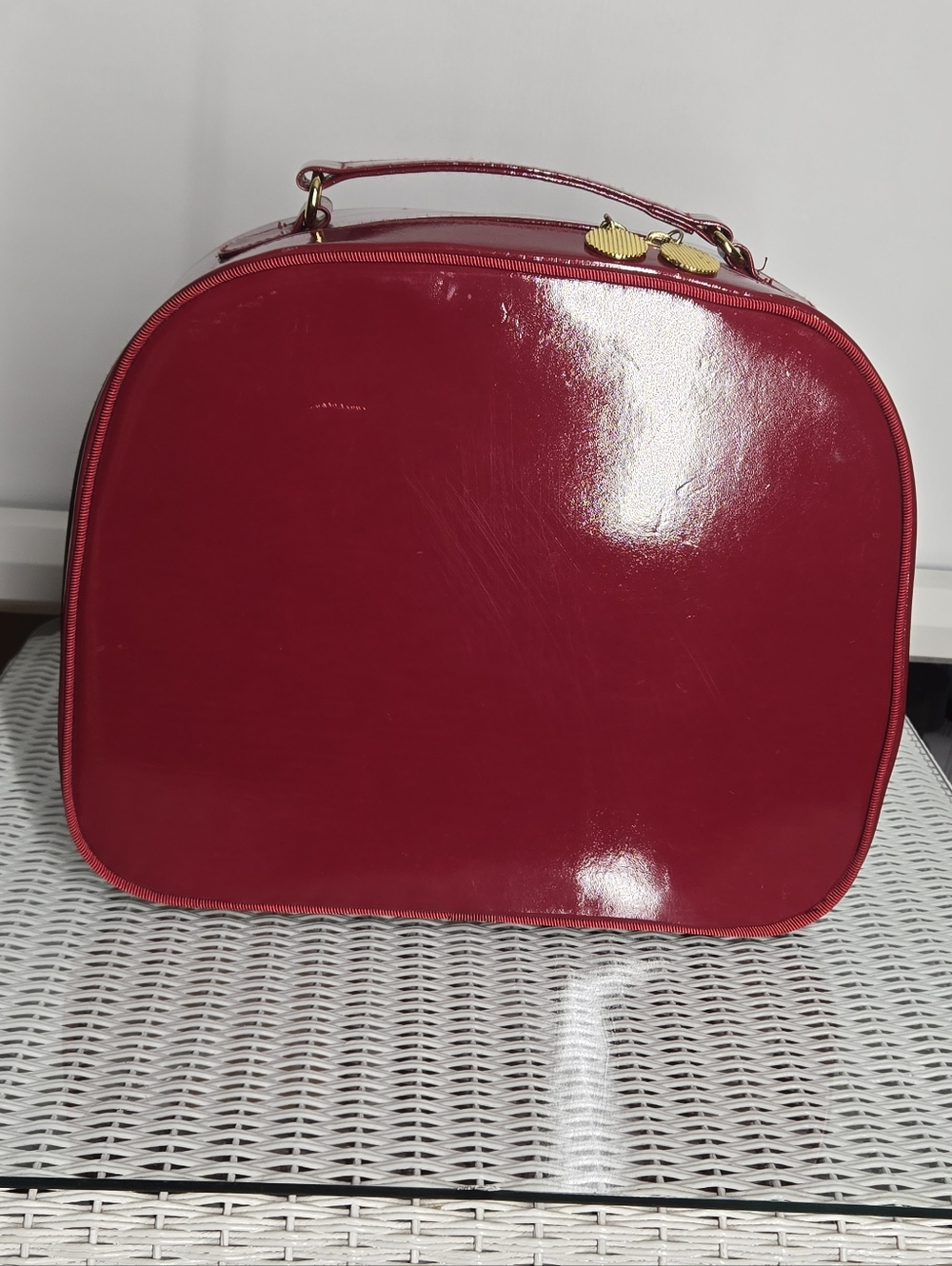 Estee Lauder Shiny Red Mini Bag